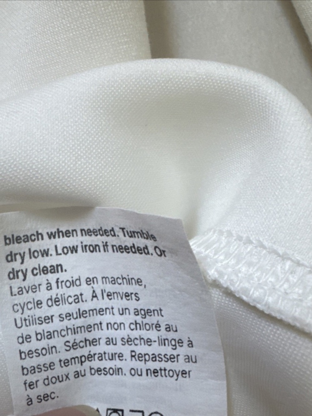 🤍 Spanx Air Essentials Turtleneck Tunic Top | White | Women’s L - Picture 12 of 13
